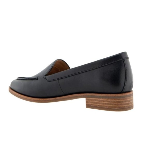 AEROSOLES / Emilia / Womens Black / Leather / Loafers / Size 11 / Low Heel / Sli - Picture 2 of 10